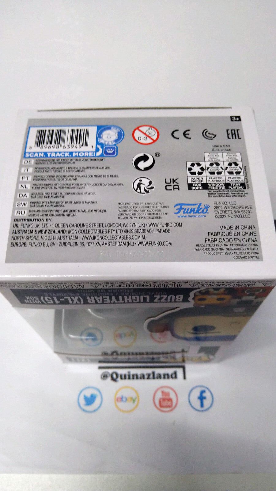 Funko Pop! BUZZ LIGHTYEAR 1211 Buzz Lightyear (XL-15) (FU18)