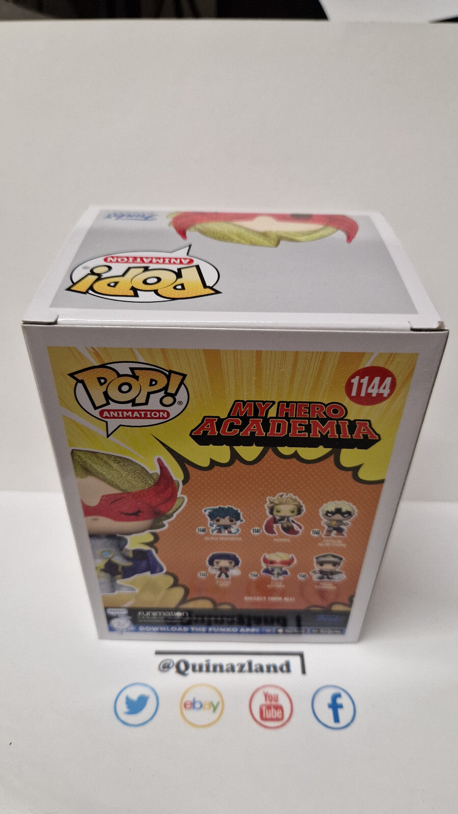 Funko Pop animation exclusive amazon My hero academia 1144 Yuga Aoyama (F25)