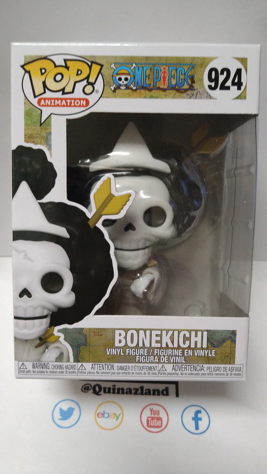 Funko Pop! ONE PIECE  N° 924 Brook (F31)
