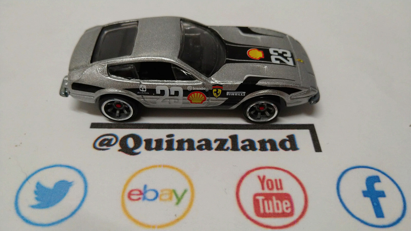 Hot Wheels Ferrari 365 gtb/4 2008 Ferrari racer  (A37)