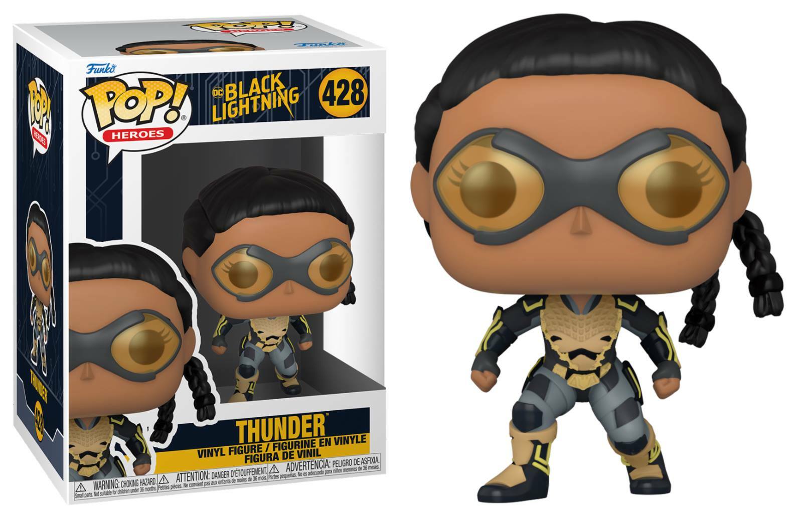 Funko Pop! DC BLACK LIGHTNING THUNDER #428 (F27)