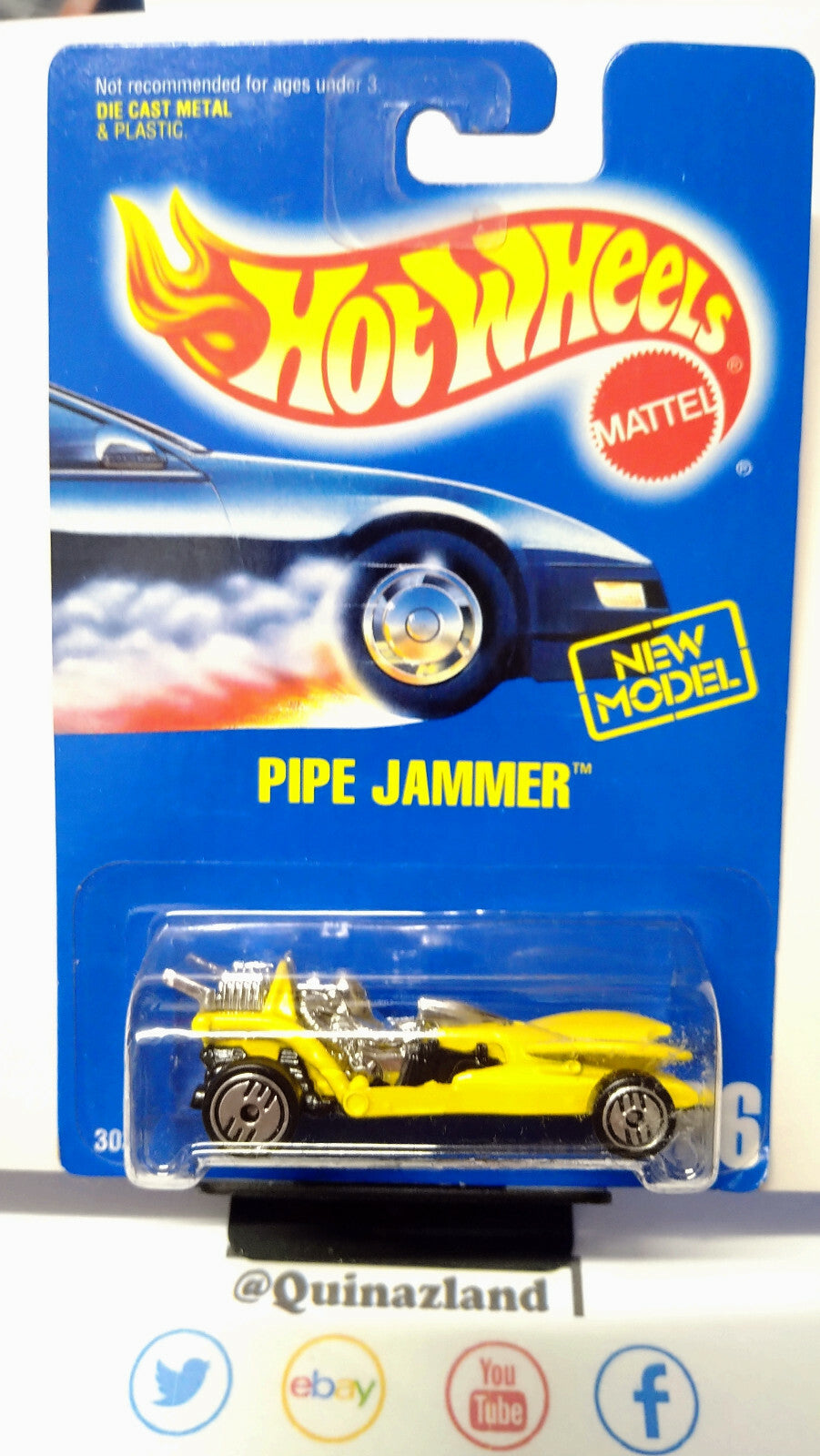 Hot Wheels First Editions Pipe Jammer 1993-206 (NP18)