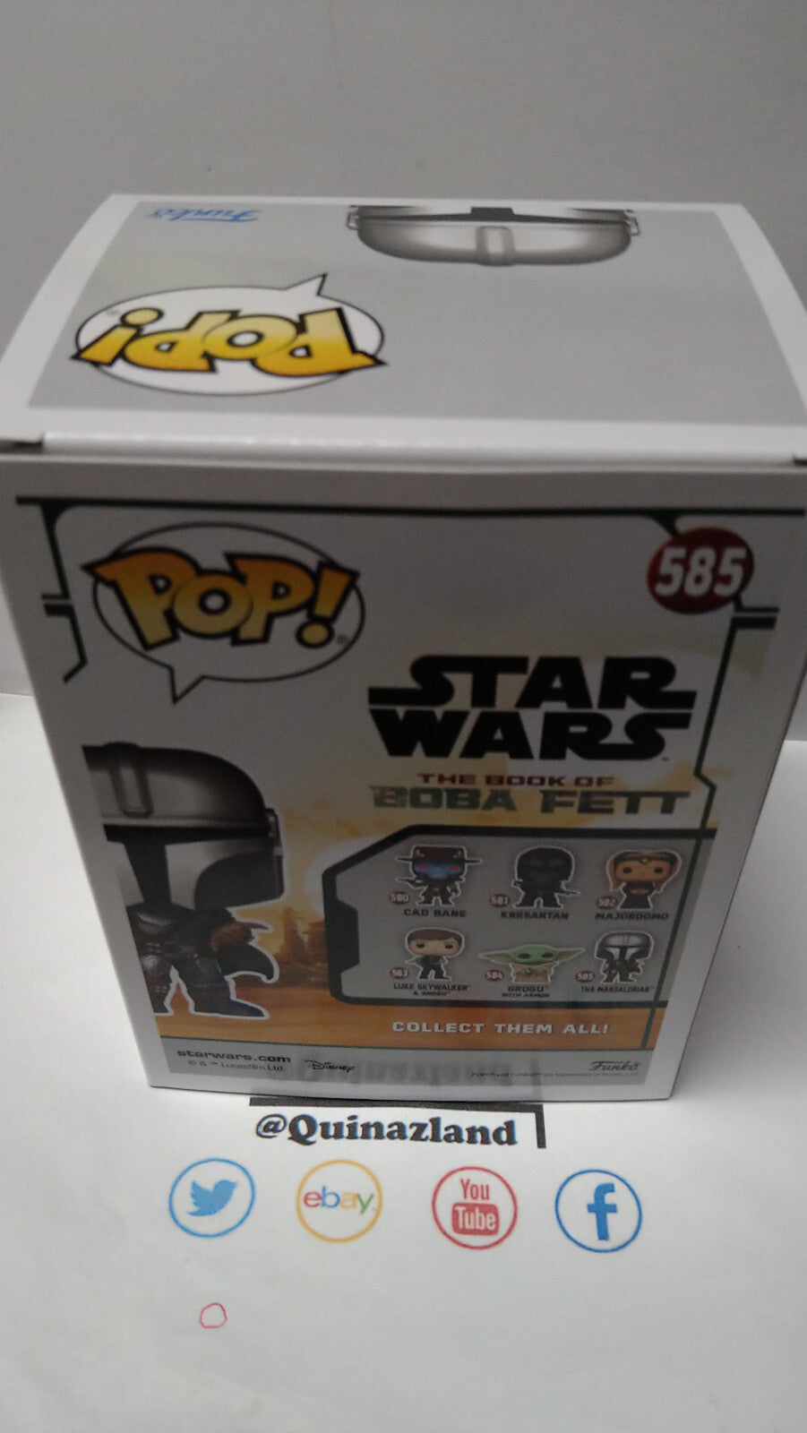 Funko Pop! Star Wars N° 585 The Mandalorian  (F23)