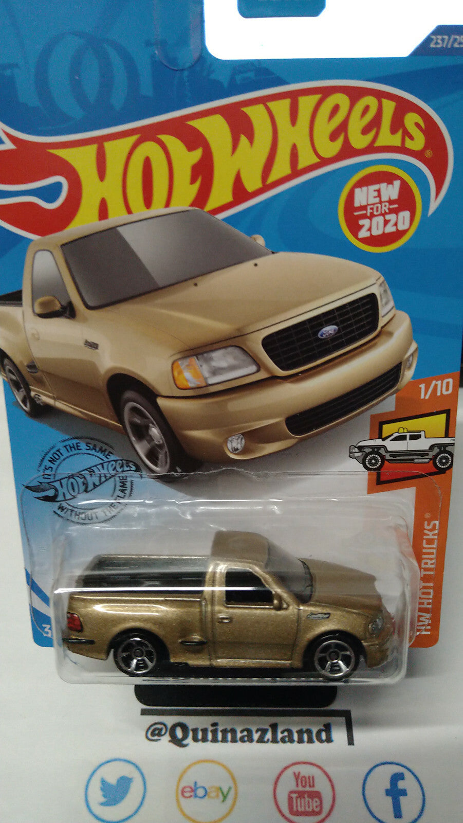Hot Wheels First Editions '99 Ford F-150 SVT Lightning 2020-237 (NP35)
