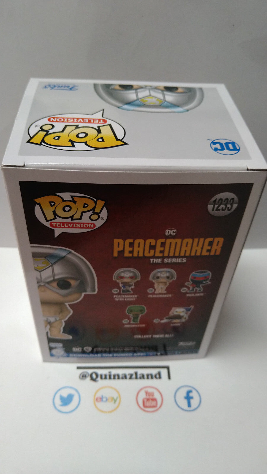 Funko Pop! PEACEMAKER 1233 Peacemaker in TW (F16)