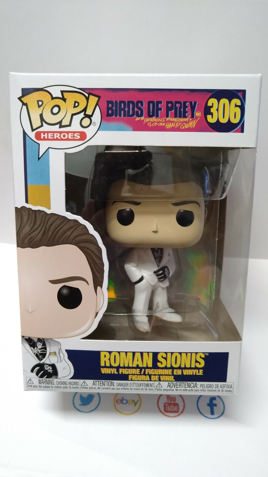 Funko Pop! Birds of Prey #306 Roman sionis (F42)