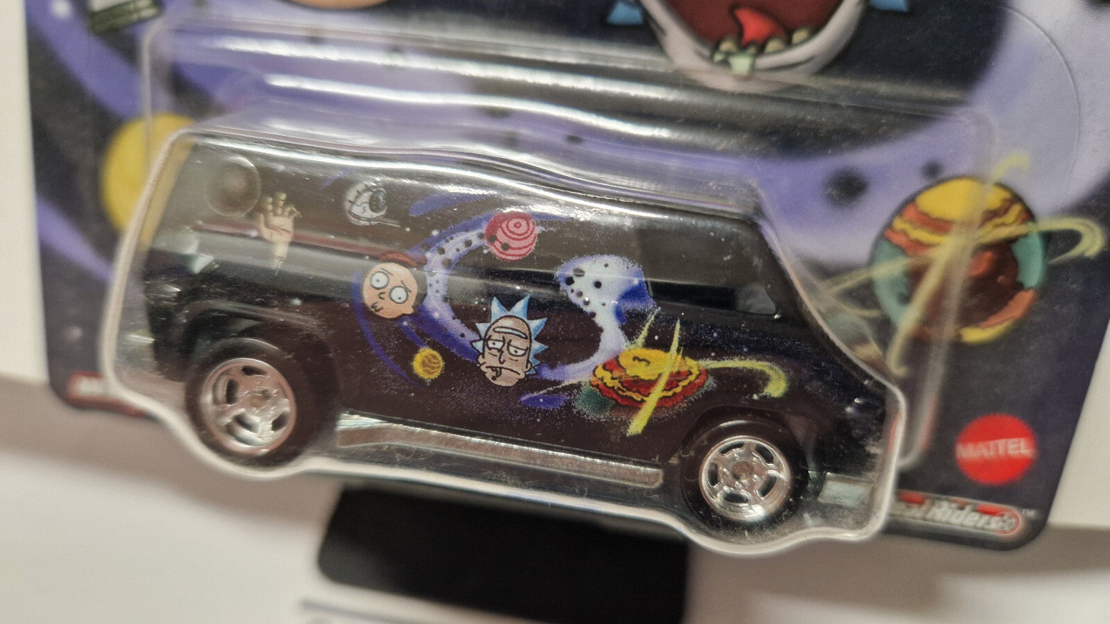 Hot Wheels Premium  Rick & Morty Super Van bulle fendue  (NG42)