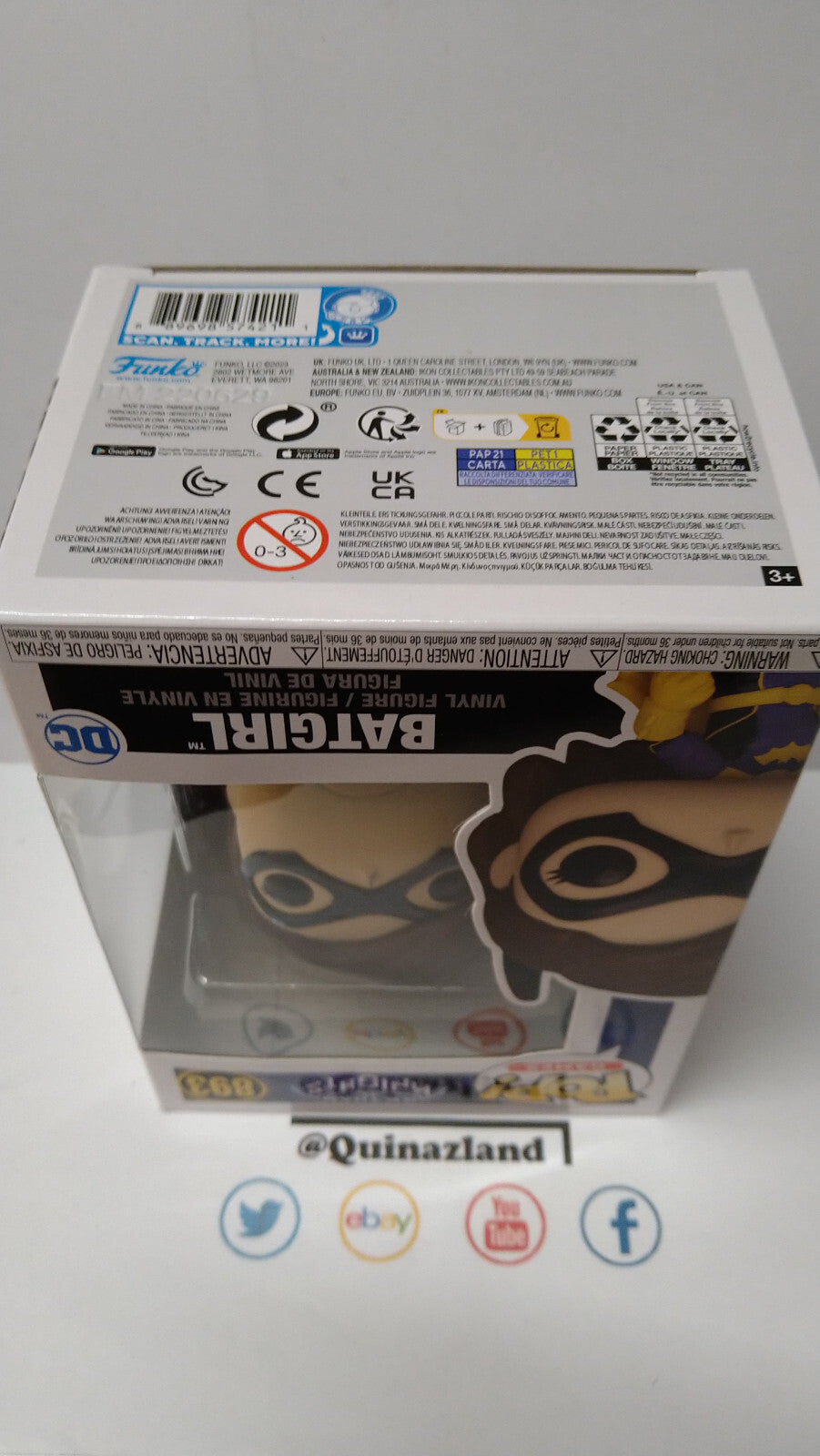 Funko Pop! GOTHAM KNIGHT 893 Batgirl (F12)