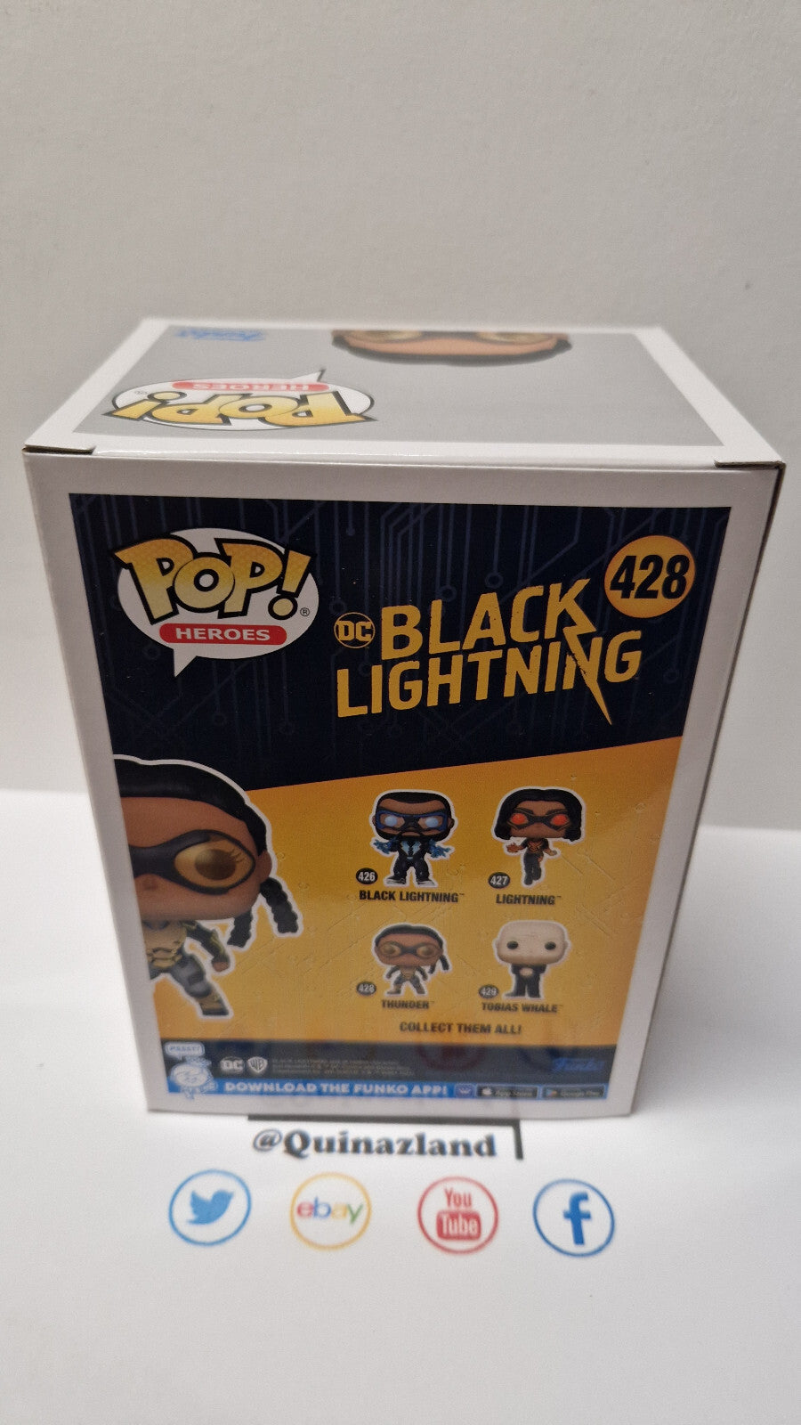 Funko Pop! DC BLACK LIGHTNING THUNDER #428 (F27)