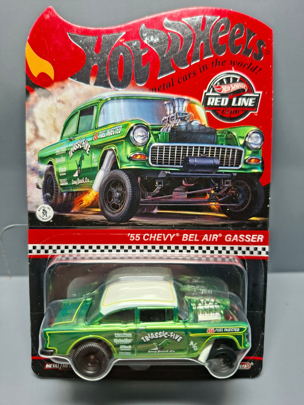 Hot Wheels 2021 redline club  55 chevy bel air gasser (CP02)