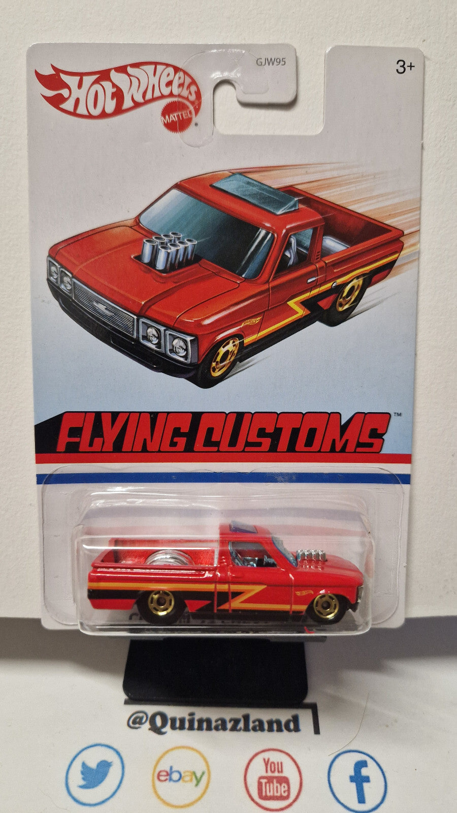 Hot Wheels 2019 flying customs target exclusive  Custom 72 chevy luv (NP42)