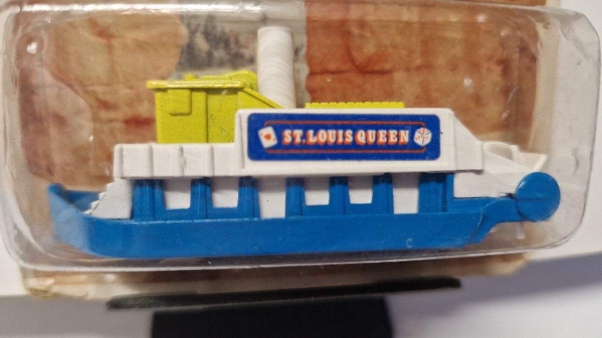 Corgi Wild West  Paddle steamer St Louis Queen blister est très endommagé (NP10)