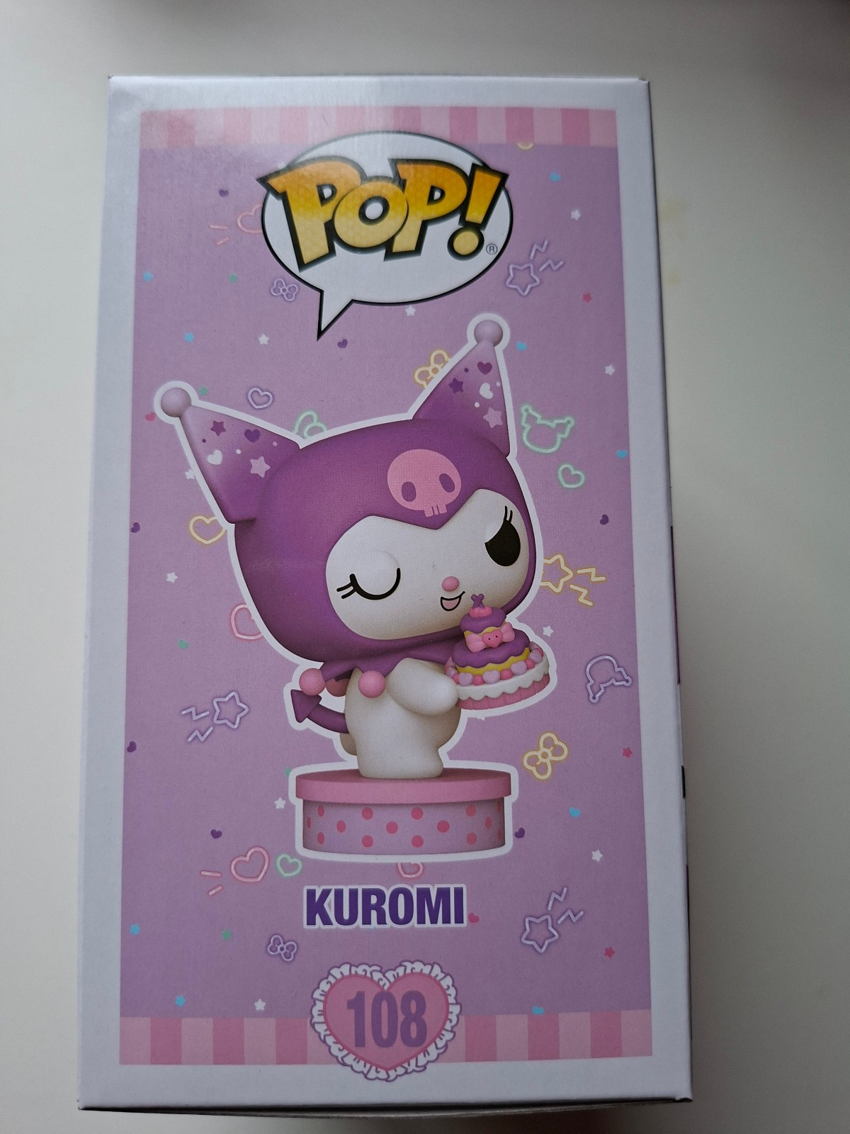 Funko Pop!  Kuromi 20eme Anniversaire POP N° 108 Kuromi avec Cake (F53)