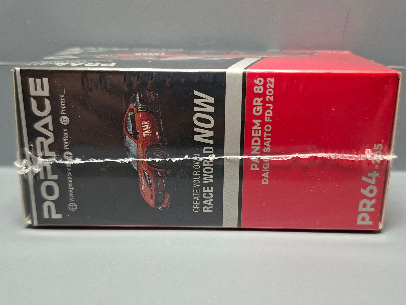 Pop Race 1/64  2022 Pandem Toyota GR 86 Daigo Saito FDJ (CP03)