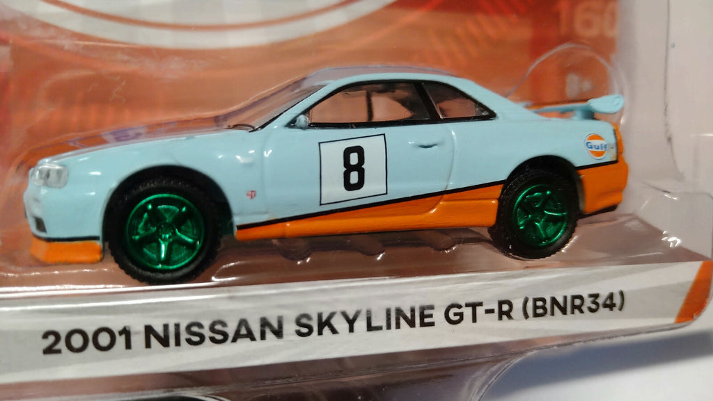 Greenlight Tokyo torque  2001 nissan skyline gt-r Chase Gulf (NG46)