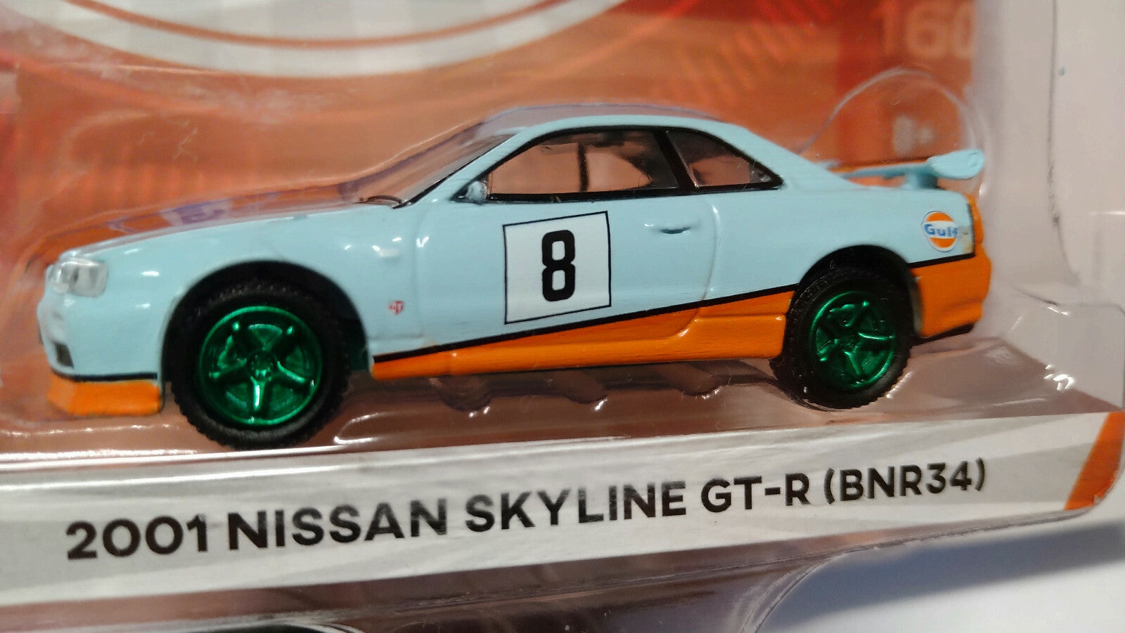 Greenlight Tokyo torque  2001 nissan skyline gt-r Chase Gulf (NG46)