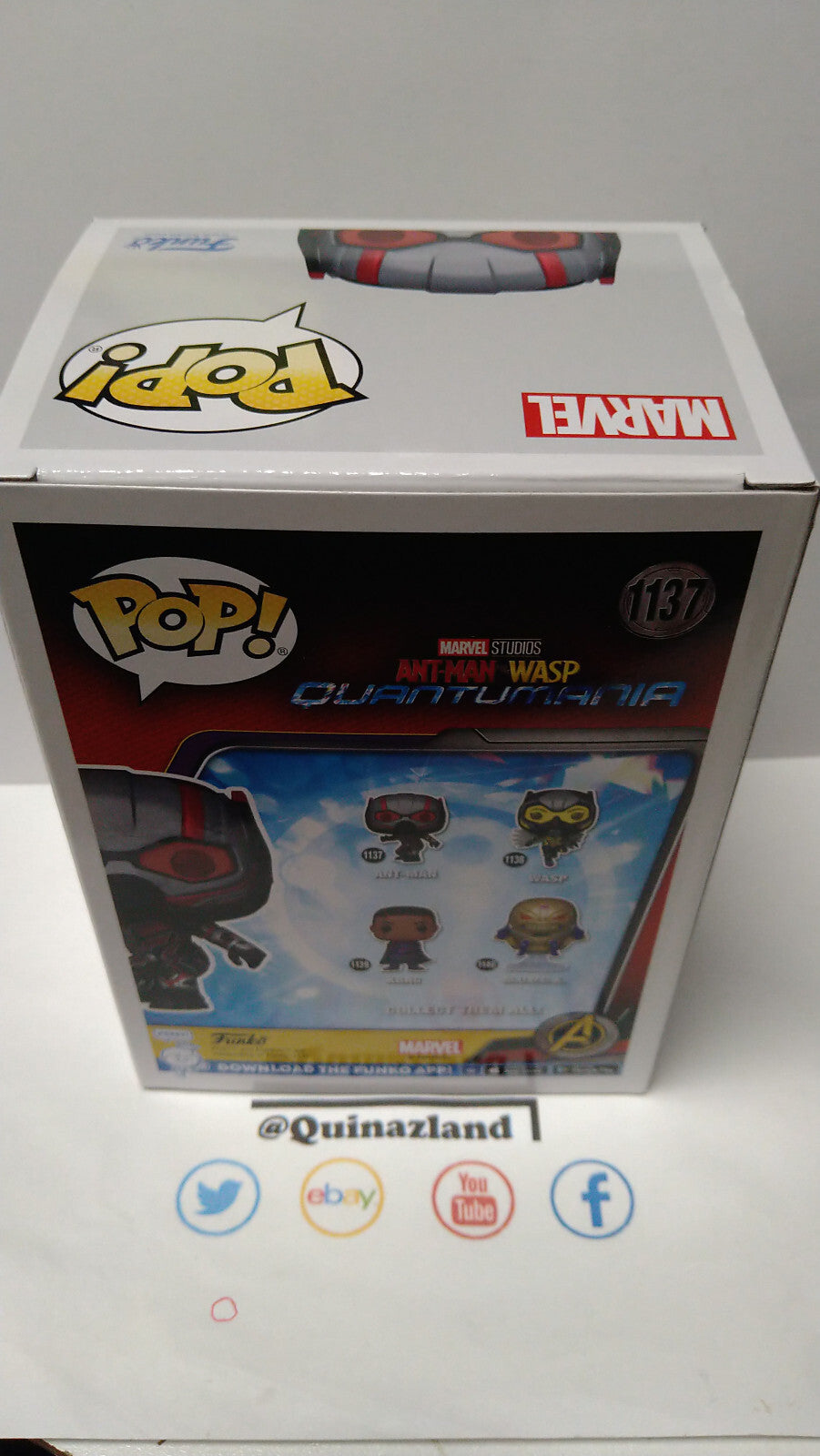 Funko Pop! ANT-MAN : QUANTUMANIA  N° 1137 Ant-Man (FU34)