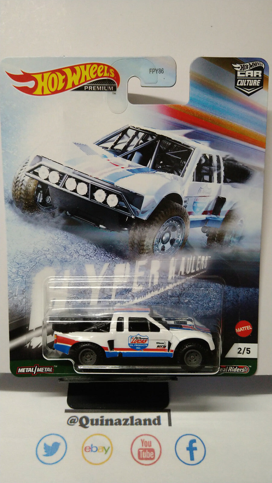 Hot Wheels Hyper Haulers Datsun Ford Jeep Baja Bouncer  lot de 5 (NG114)