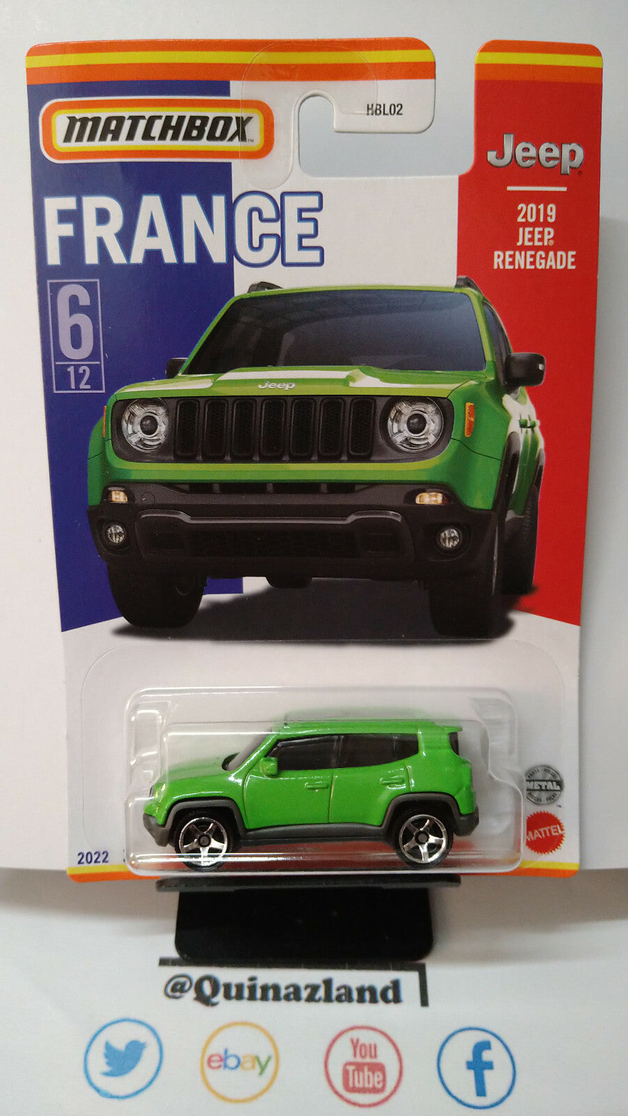 Matchbox série France Tesla Volkswagen Fiat Renault  avec détail benne vw (CP09)
