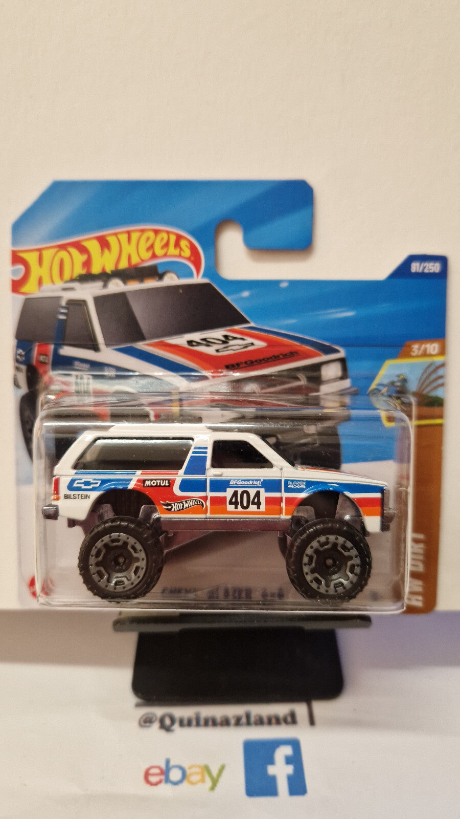Hot Wheels Chevy blazer 4X4  2025-081 (NP32)