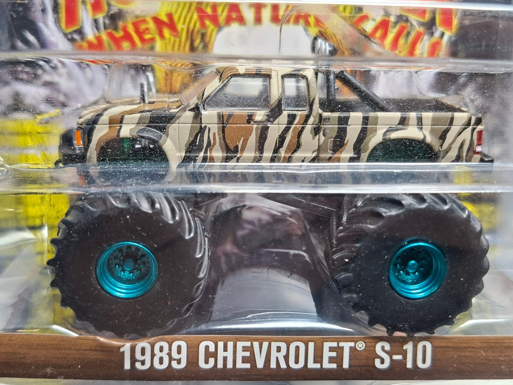 Greenlight Hollywood 1989 Chevrolet S-10 Extended Cab Monster Truck Chase (NG24)