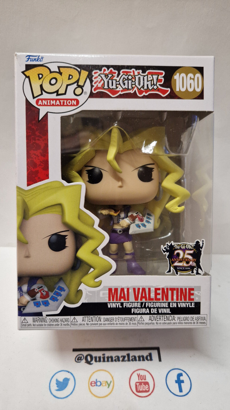 Funko Pop! YU-GI-OH 1060 Mai Valentine (F22)