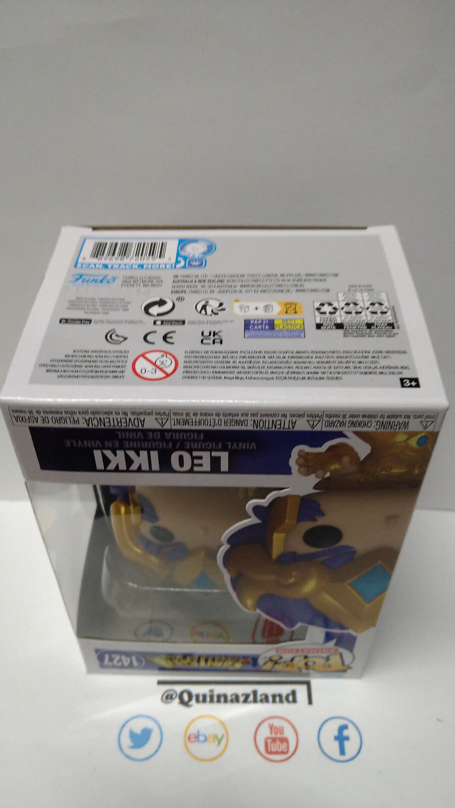 Funko Pop!  SAINT SEIYA  Animation N° 1427 Gold Leo Ikki (F9)