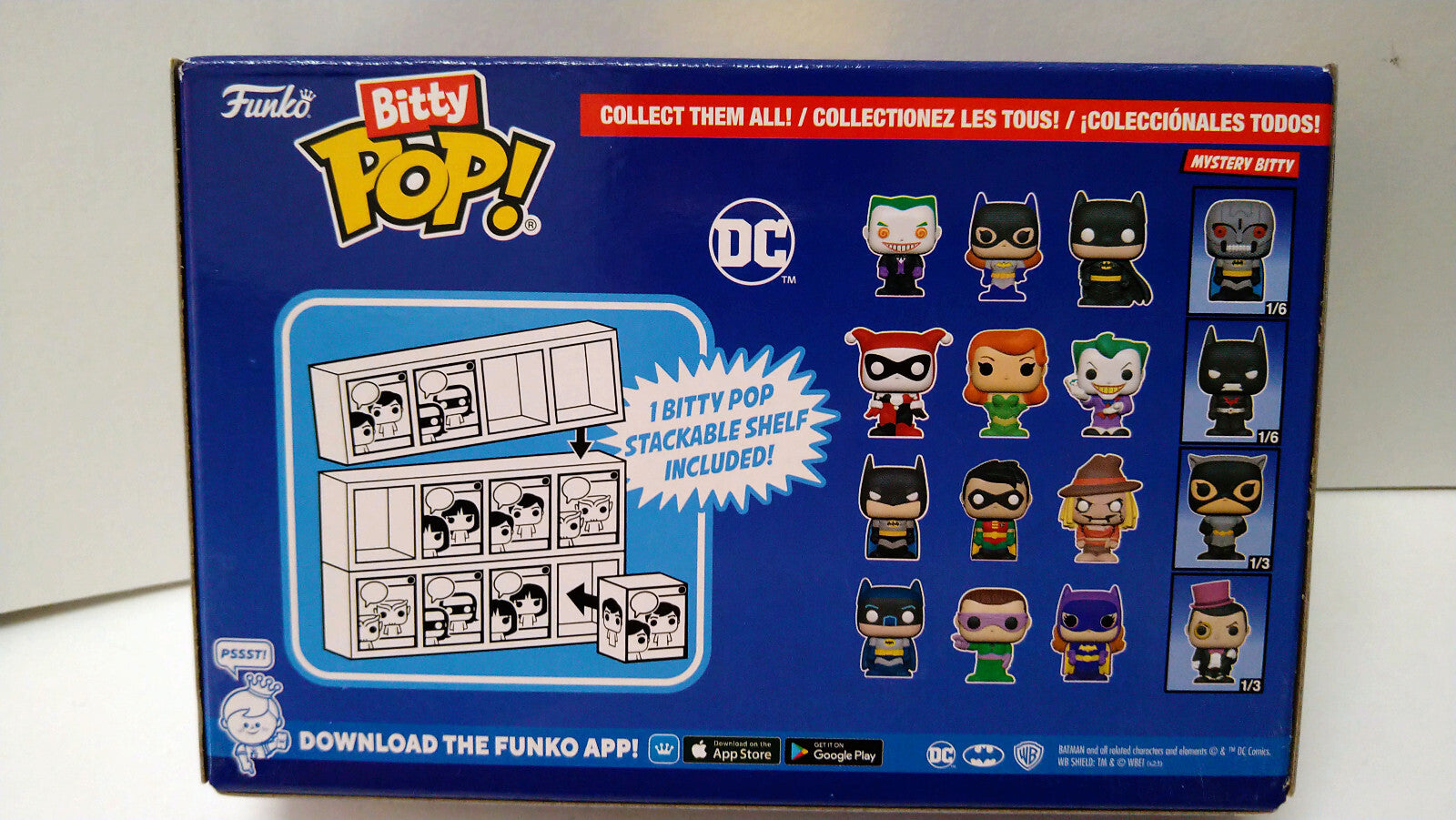 Funko Bitty Pop! 2.5cm DC  Bitty Pop  Pack Harley Quinn Poison Ivy Joker (F22)