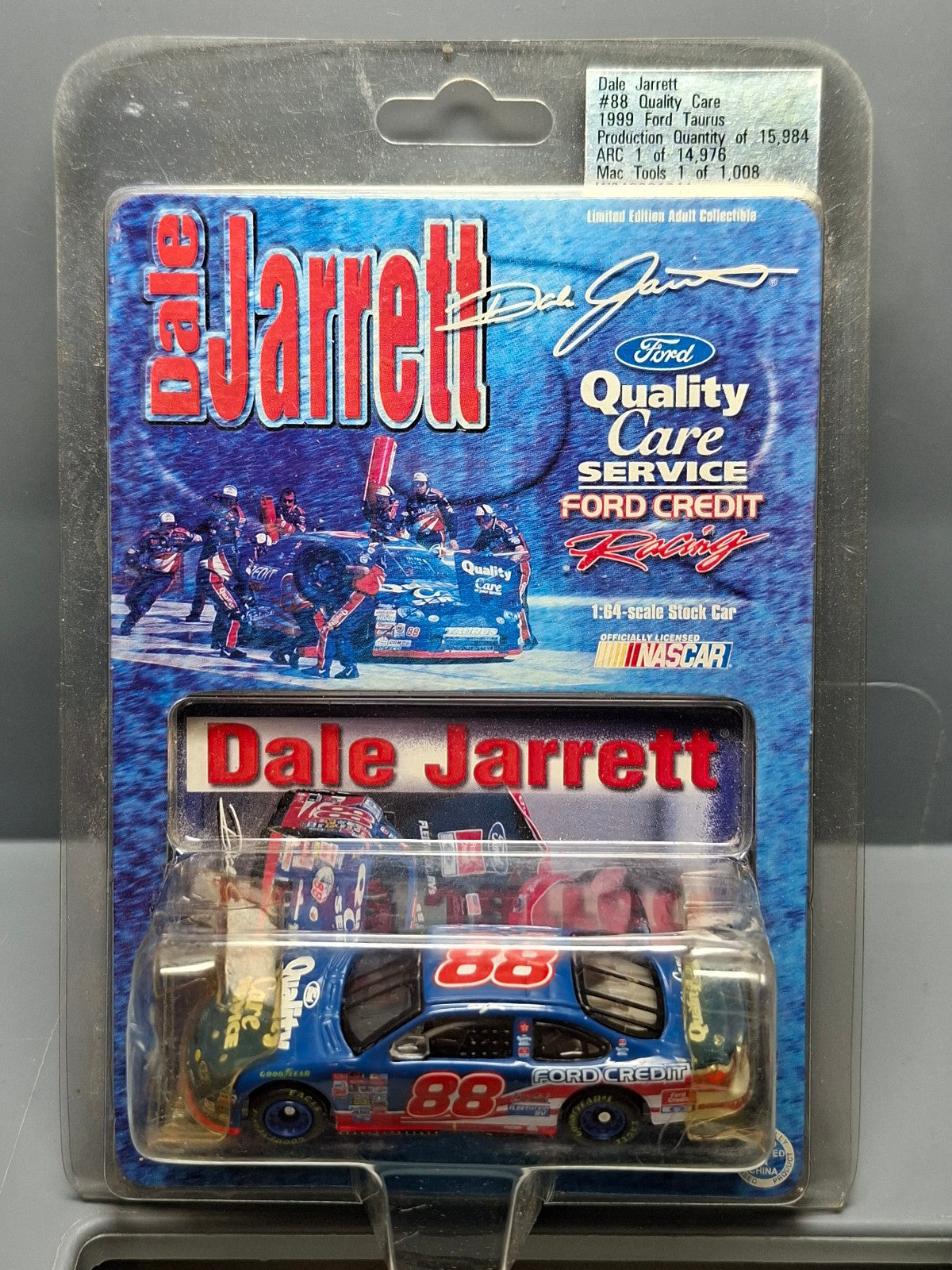 Action Dale Jarrett 1999 Ford Taurus quality care ⚠️ Blister (NP01)