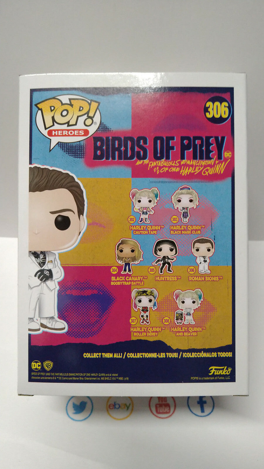 Funko Pop! Birds of Prey #306 Roman sionis (F42)