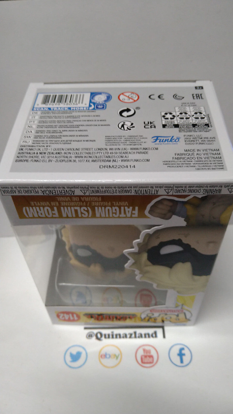 Funko Pop! MY HERO ACADEMIA 1142 Fat Gum (F31)