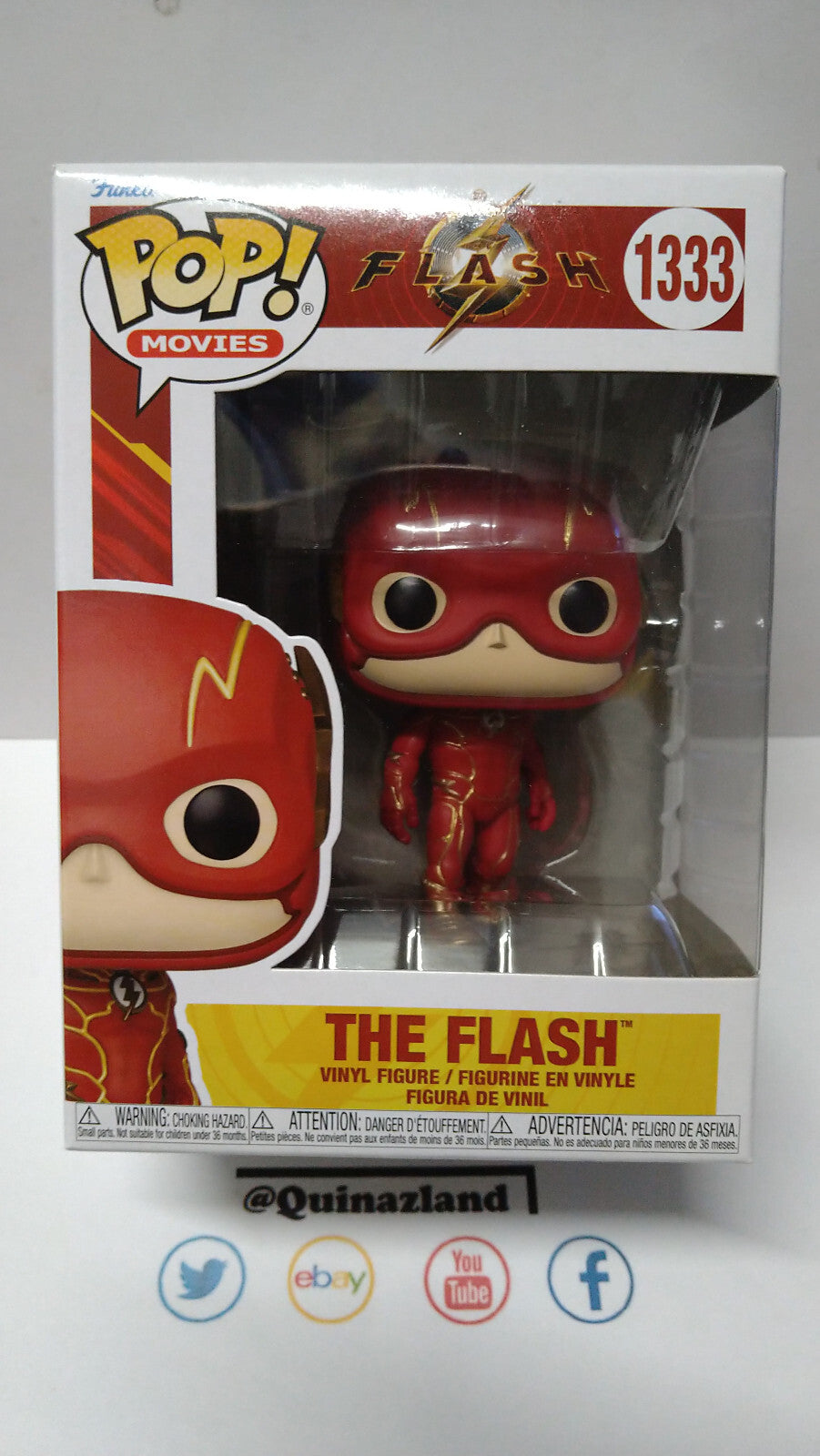 Funko Pop! FLASH MOVIE  N° 1333 The Flash  (F4)