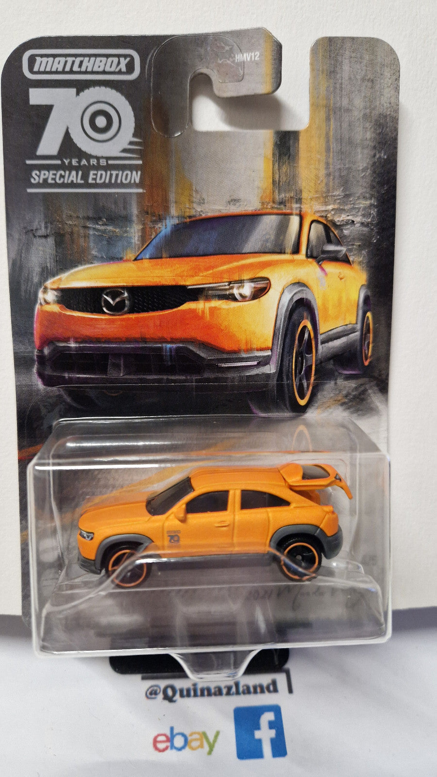 Matchbox 2023 Moving parts 70 years special edition 2021 mazda MX  (NP24)