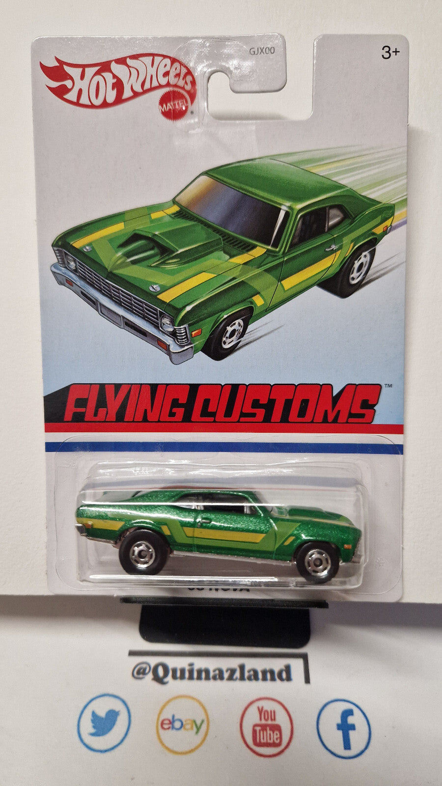 Hot Wheels 2019 flying customs target exclusive  68 nova (NP46)