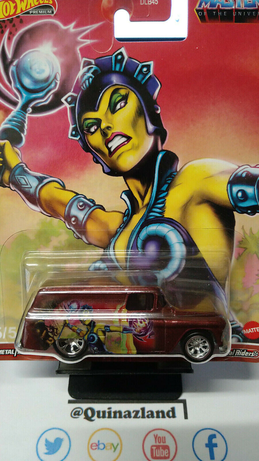 Hot Wheels 2021 masters of the universe  55 chevy panel (NG15)