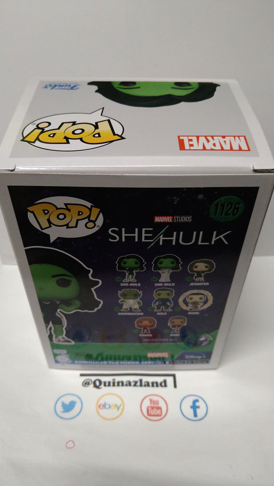 Funko Pop! SHE-HULK N° 1126 She-Hulk  (F23)