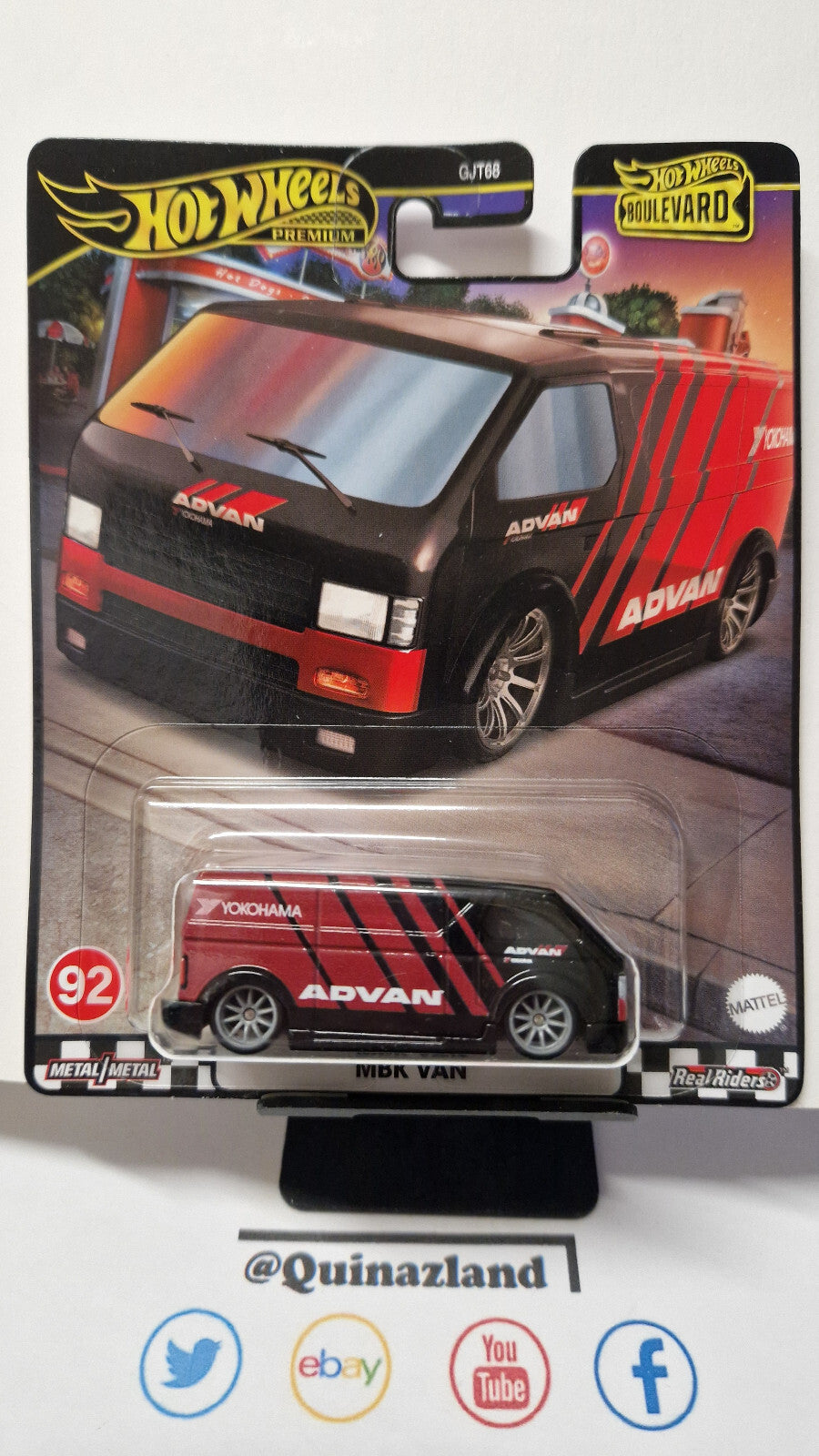 Hot Wheels 2024 boulevard MBK VAN    (NG45)