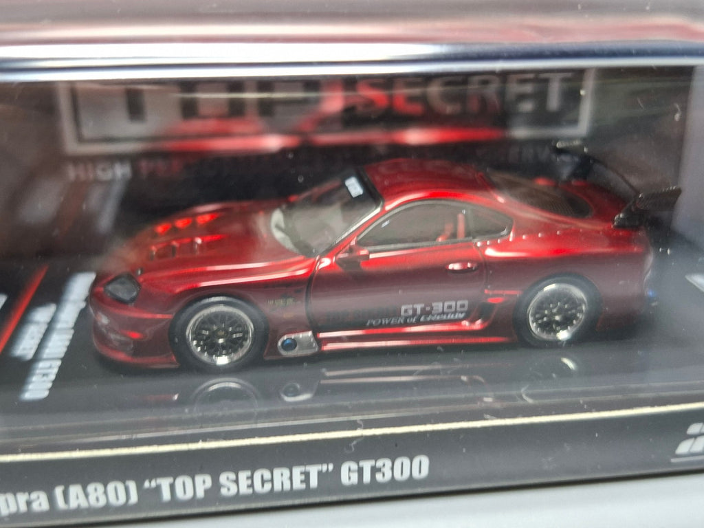 INNO64 2025 Toyota Supra (A80) Top Secret, red  (CP08)