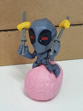 Marvel Bandai figurine Deadpool Chimichanga surprise gris nuage