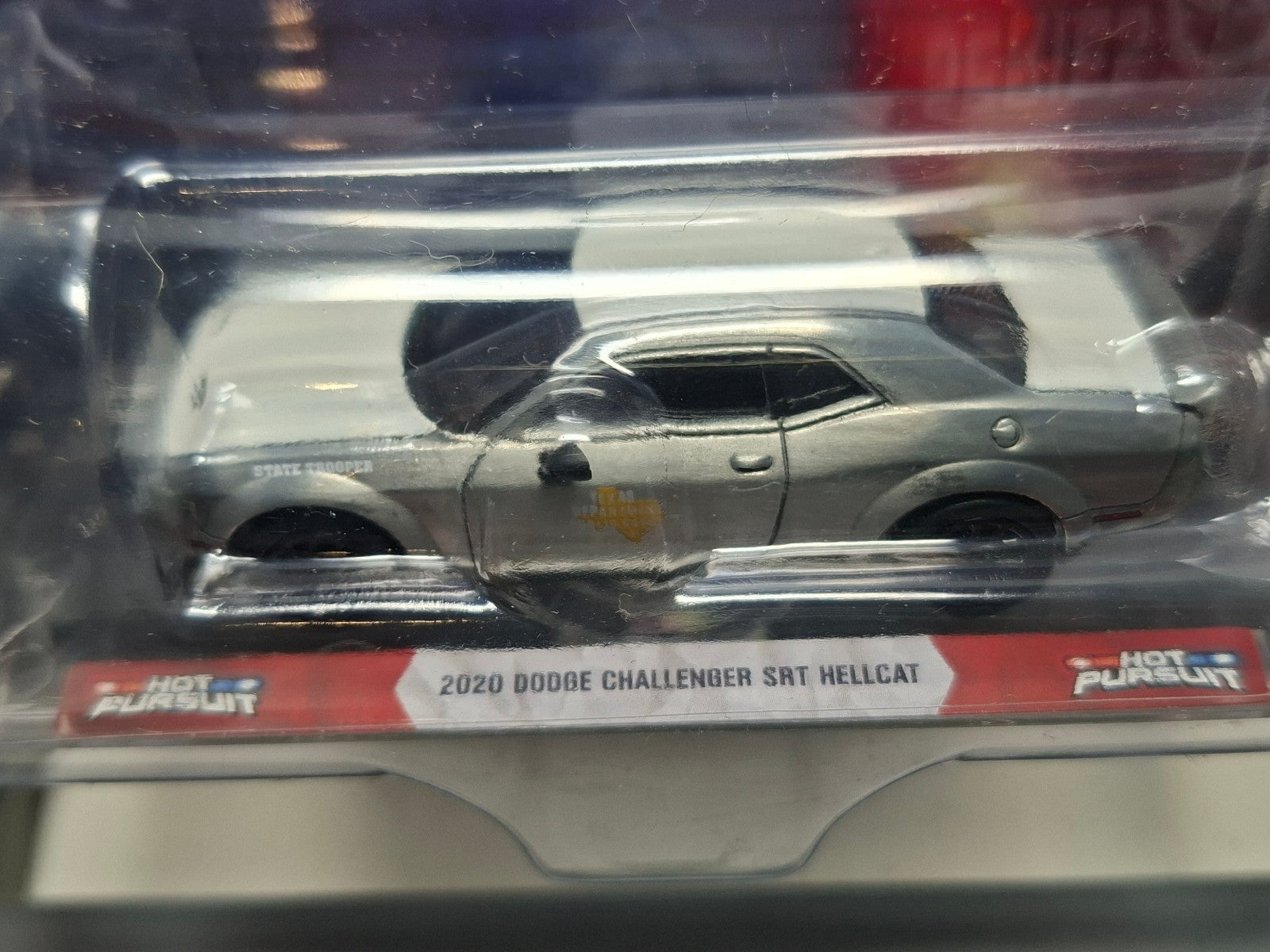 Greenlight Chase Rw Hot pursuit 2020 dodge Challenger srt hellcat Texas  (NG83)