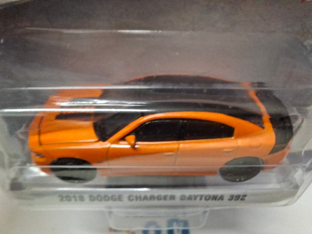 Greenlight GL Muscle Series 29 2018 Dodge Charger Daytona 392, go mango (NG14)