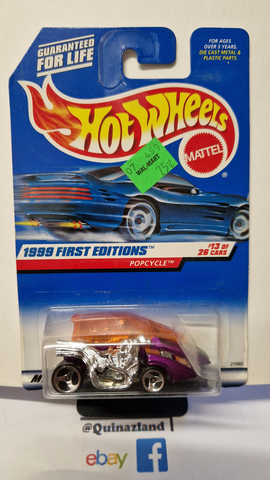 Hot Wheels Popcycle  1999-913  (NP21)
