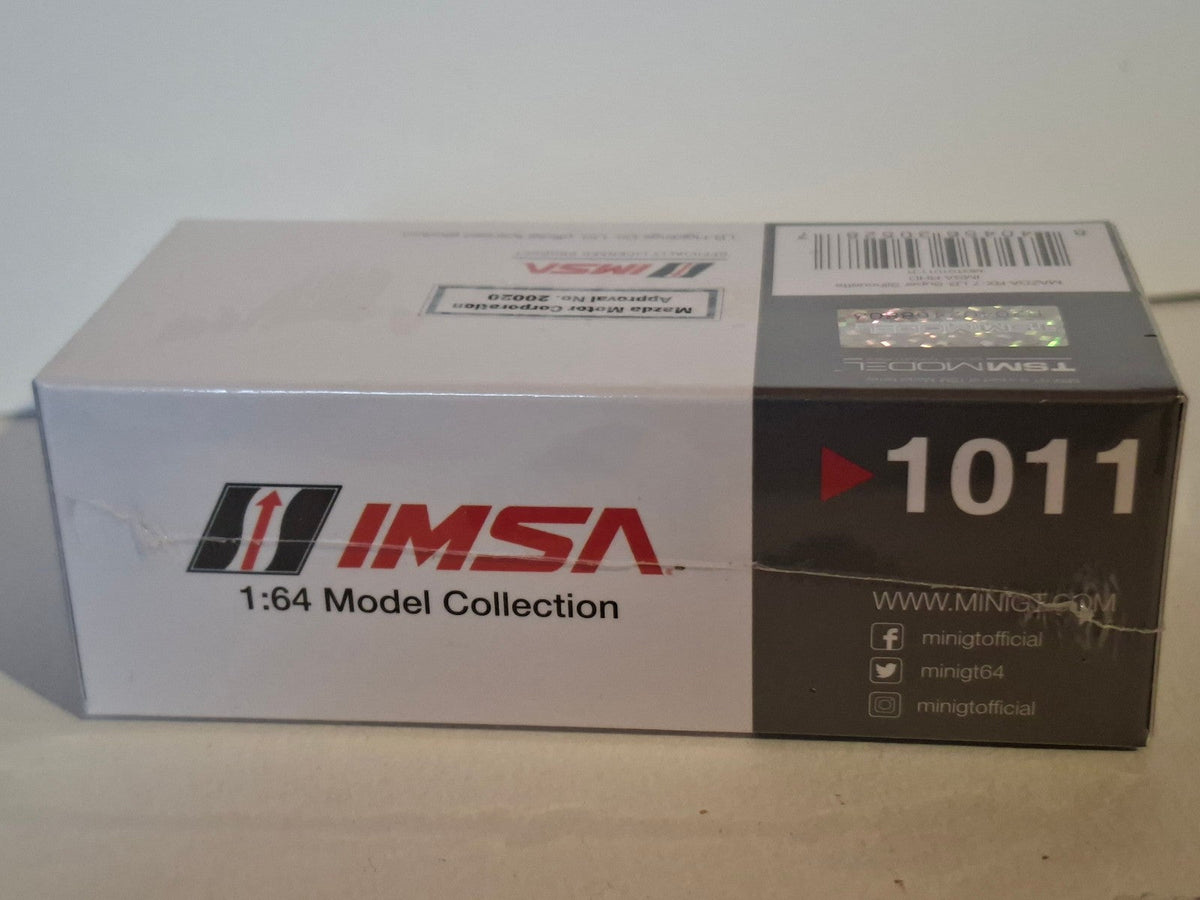 Mini GT 2024 Mazda RX7 (FD3S) LB-Super Silhouette IMSA white/blue n° 1011 (NP16)