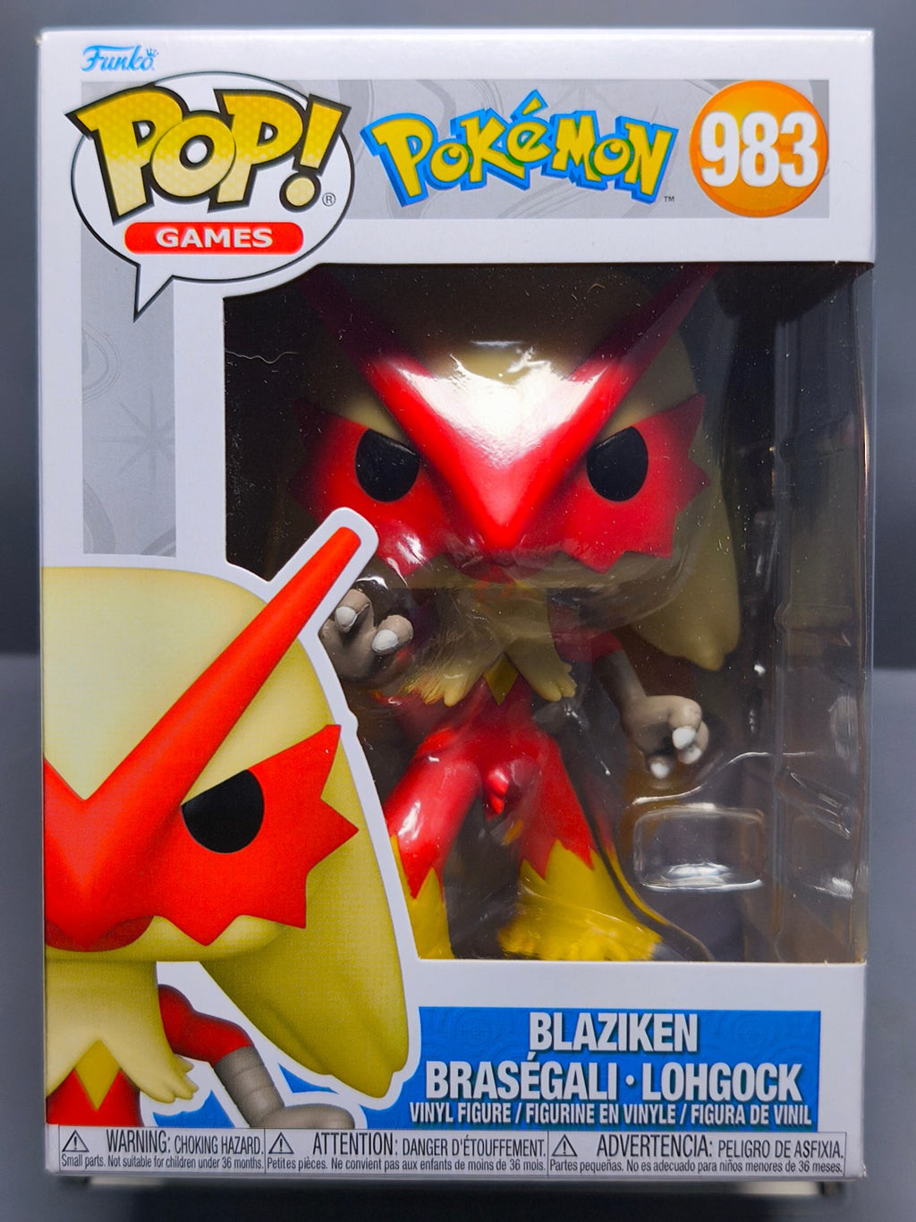 Funko Pop! Pokemon POP Games N° 983 Braségali (F50)