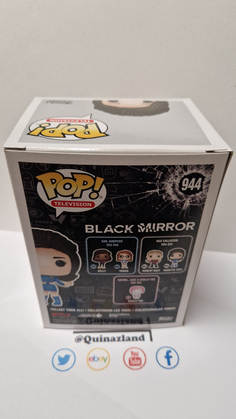 Funko Pop! BLACK MIRROR 944 Nanette Cole   (F24)