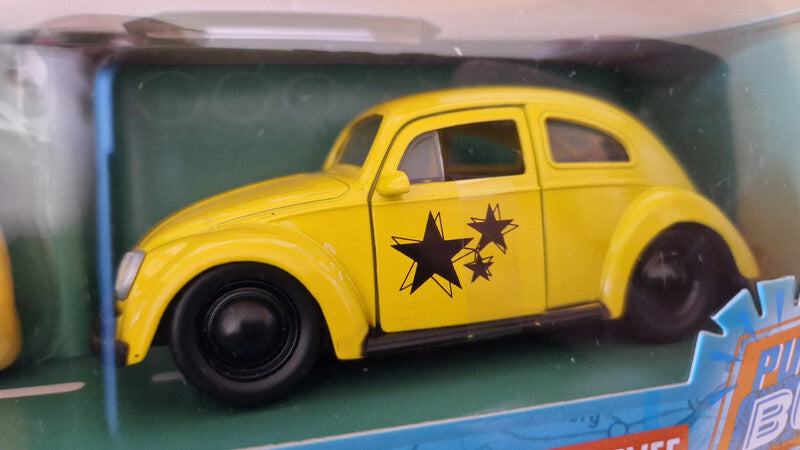 Jada Toys 1/32 Punch Buggy '59 Volkswagen  Beetle W/Gloves yellow  (ET)