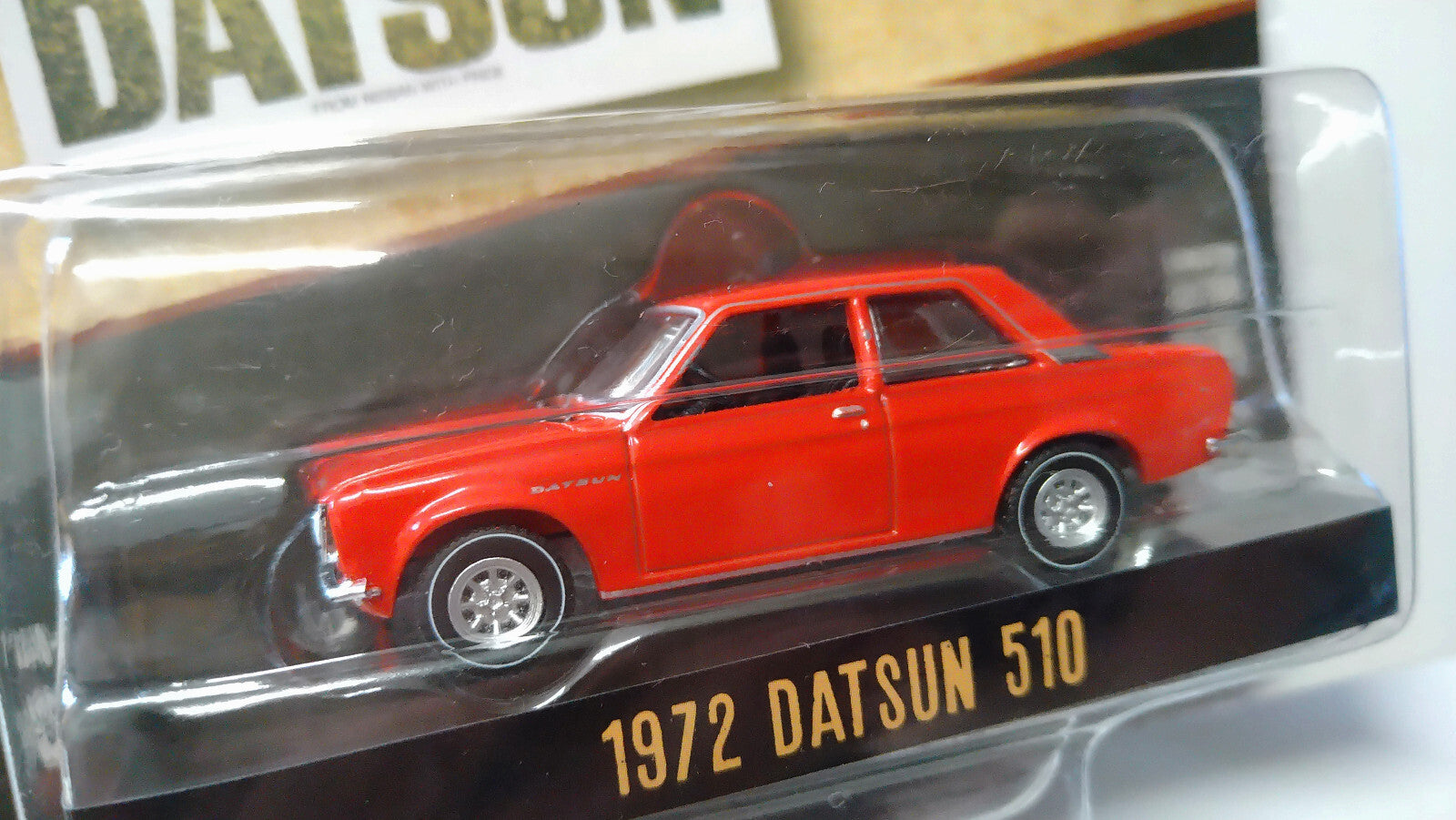 Greenlight Vintage ad cars 1972 Datsun 510 (NG22)