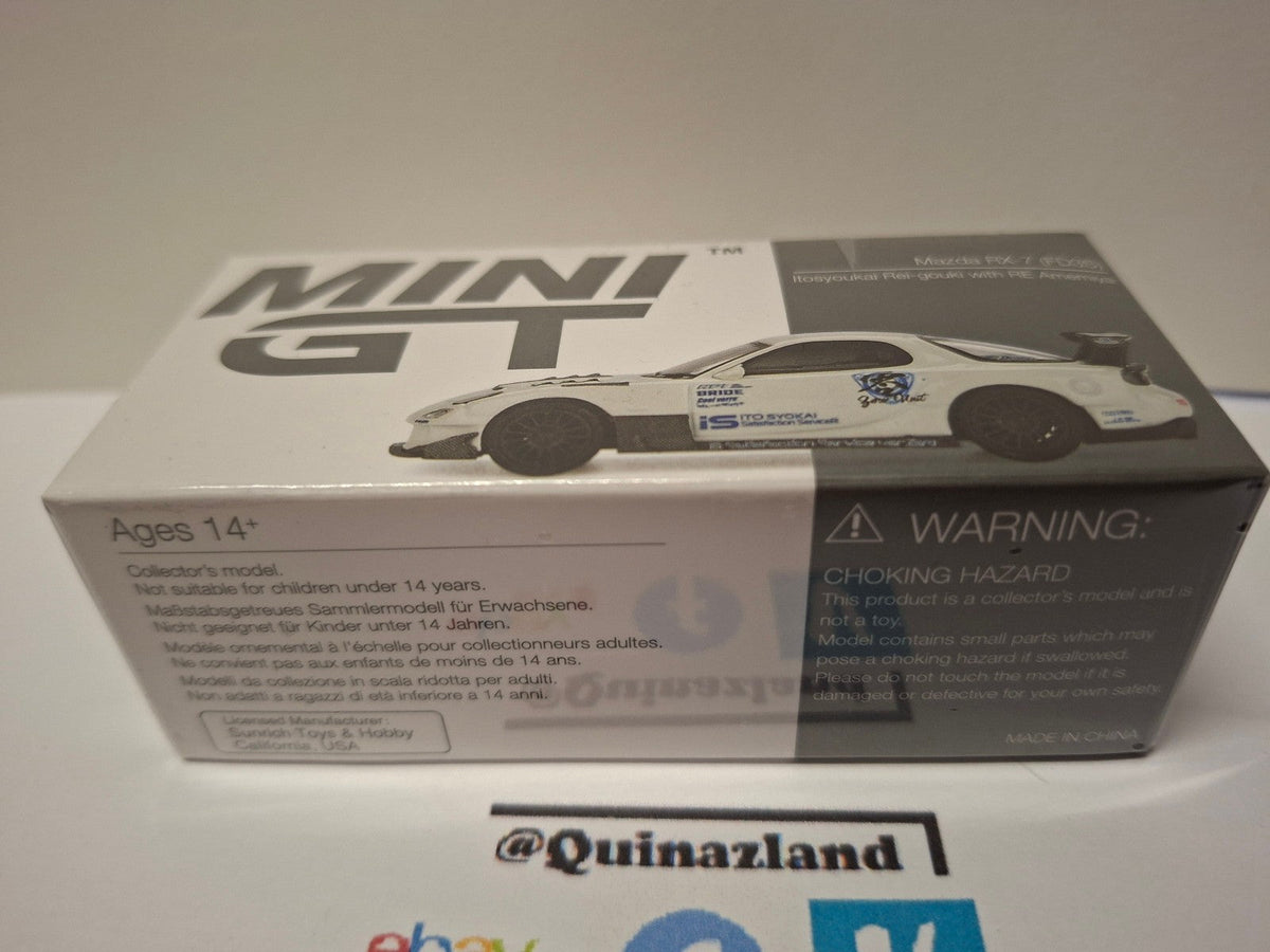 Mini GT 2004 Mazda RX7 (FD3S) Itosyoukai Rei-Gouki with Re Amemiya N°996 (CP07)