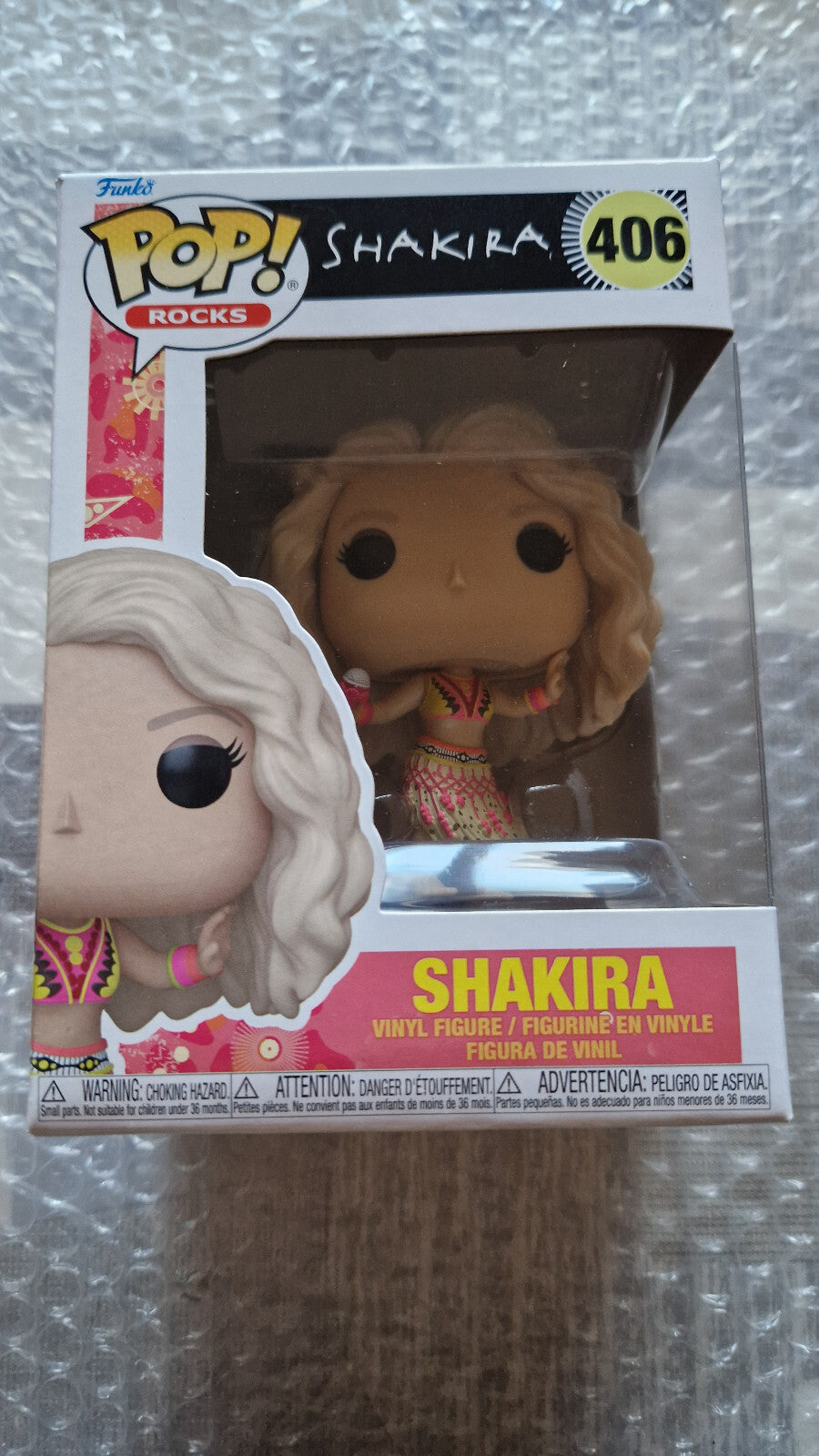 Funko Pop!  Shakira POP Rocks N° 406 Waka Waka  (F49)