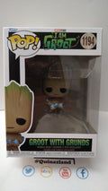Funko Pop! I AM GROOT  N° 1194 Groot with Grunds (FU17)